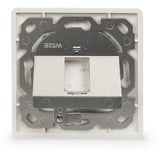 Digitus Leerdose für Keystone Module, 1x RJ-45, Anschlussdose weiß, 45° Auslass