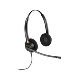 HP Poly EncorePro HW520 Binaurales Headset + Quick Disconnect schwarz, Noise Cancelling-Mikrofon
