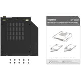 Icy Dock Though Armor MB411V4PO-2B , Wechselrahmen schwarz, 2.5" U.2/U.3 NVMe SSD