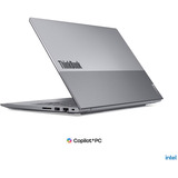 Lenovo ThinkBook 14 (21UX0008GE), Notebook grau, Intel® Core™ Ultra 5 325, Intel® Graphics, 16 GB DDR5, 512 GB (512 GB SSD), Windows 11 Pro