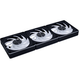 Lian Li UNI FAN CL120 Wireless, Gehäuselüfter schwarz, 3er Pack inkl. Controller, 120 mm