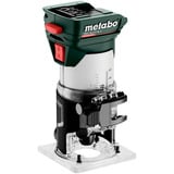 Metabo FMV 18 LTX BL 8 (601742840) Akku-Kantenfräse, 18 Volt, Oberfräse grün/schwarz, ohne Akku und Ladegerät, in metaBox