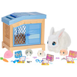 Moose Toys Little Live Pets - Mama Surprise S3 Hasen-Spielset, Spielfigur 