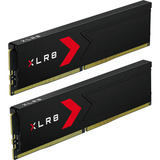 PNY DIMM 32 GB DDR5-6000 (2x 16 GB) Dual-Kit, Arbeitsspeicher schwarz, MD32GK2D5600030XR, XLR8 Gaming EPIC-X, INTEL XMP, AMD EXPO