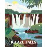 Ravensburger CreArt - Iguazu Wasserfälle, Malen 