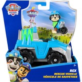 Spin Master Paw Patrol - Dinosaurier-Rettungsfahrzeug mit Rex Spielfigur, Spielfahrzeug 