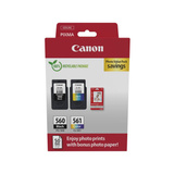 Canon Tinte Photo Value Pack PG-560/CL-561 inkl. 50 Blatt 10x15 Fotopapier