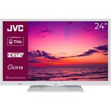 JVC LT-24VH5455W, LED-Fernseher 60 cm (24 Zoll), weiß, WXGA (HD-Ready), Tripple Tuner, Smart TV, TiVo Betriebssystem
