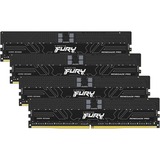 Kingston FURY DIMM 128 GB DDR5-5600 (4x 32 GB) Quad-Kit ECC, Arbeitsspeicher schwarz, KF556R36RBK4-128, Renegade PRO, Registered, INTEL XMP