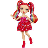 MGA Entertainment Rainbow High Be Dazzling Fashion Dolls - Vivienne Rouge, Puppe 