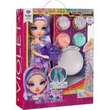 MGA Entertainment Rainbow High Shimmers with Slime - Violet, Puppe 