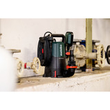 Metabo KP 160-35 SF (601792000) Kombi-Tauchpumpe, Tauch- / Druckpumpe schwarz/grün, 500 Watt, für Schmutz- und Klarwasser