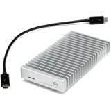 OWC Express 1M2 2 TB, Externe SSD silber/aluminium, Thunderbolt 4 (USB-C), USB-C