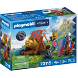 PLAYMOBIL 72115 Knights Schusswaffe Löwenritter, Konstruktionsspielzeug 