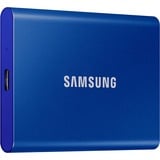 Samsung Portable SSD T7 2TB, Externe SSD blau, USB-C 3.2 Gen 2 (10 Gbit/s), extern