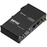 Teltonika DAP142, Access Point schwarz, DIN-Schienenhalterung, 3-poliger Stromanschluss für den industriellen Einsatz, RS232-Port