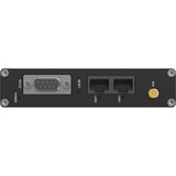 Teltonika DAP142, Access Point schwarz, DIN-Schienenhalterung, 3-poliger Stromanschluss für den industriellen Einsatz, RS232-Port