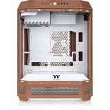 Thermaltake The Tower 600 Mocha Mousse, Tower-Gehäuse hellbraun, Tempered Glass x 3
