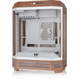 Thermaltake The Tower 600 Mocha Mousse, Tower-Gehäuse hellbraun, Tempered Glass x 3