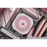 ALTERNATE Custom PC Series • iCUE Red Ice Madness Gaming-PC weiß/transparent, ohne Betriebssystem