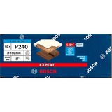 Bosch Professional Expert M480 Netzstruktur-Schleifblatt Ø 150mm, K240 50 Stück, für Exzenterschleifer