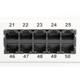 Digitus CAT 3 ISDN Patch Panel, ungeschirmt, 50 Port, Patchpanel grau, 1 HE