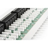 Digitus CAT 3 ISDN Patchpanel, ungeschirmt, 50 Port grau, 1 HE