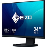 EIZO FlexScan EV2490-BK, LED-Monitor 61 cm (24 Zoll), schwarz, FullHD, 60 Hz, USB-C, IPS