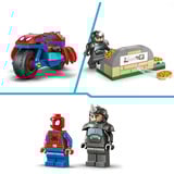 LEGO 11206 Marvel Spidey und seine Super-Freunde Spidey auf Motorrad vs. Rhino, Konstruktionsspielzeug 
