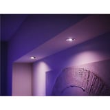 Philips HUE White & Color Ambiance Starter-Set: 3 smarte GU10-Spots + Dimmschalter, LED-Lampe 