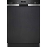 Siemens SN55ES12CE IQ500, Spülmaschine edelstahl (gebürstet)/schwarz, 60 cm, Home Connect