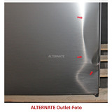 Bomann KG 7353, Kühl-/Gefrierkombination edelstahl