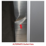 Bomann KG 7353, Kühl-/Gefrierkombination edelstahl