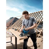 Bosch Professional Akku-Handkreissäge GKS 18V-57-2 Professional solo blau/schwarz, ohne Akku und Ladegerät, in L-BOXX