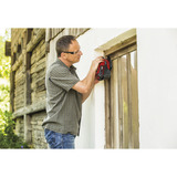 EINHELL Power X-Change Akku-Multischleifer TE-OS 18/150 Li-Solo rot/schwarz, ohne Akku und Ladegerät