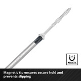 EINHELL Schraubendreher-Set PH, 5-teilig schwarz/grau, Ergonomische Zweikomponentengriffe