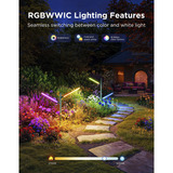 Govee Outdoor-Gartenleuchten, LED-Leuchte 