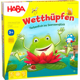 HABA Wetthüpfen, Brettspiel 