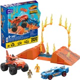 MEGA Hot Wheels Monster Trucks Tiger Shark Crash Wettkampf, Spielfahrzeug 226-teilig