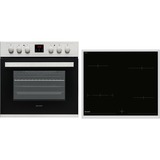 SHARP K-62D19IM0-EU, Herdset edelstahl/schwarz