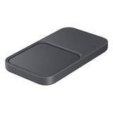  Samsung Wireless Charger Duo mit Adapter EP-P5400T, Ladestation dunkelgrau