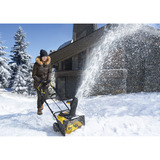 Stanley Akku-Schneefräse (SCSNP460R2-QW), 36Volt (2x18V) schwarz/gelb, 2x Li-Ion-Akku 6,0Ah, 2x Ladegerät