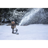 Stanley Akku-Schneefräse (SCSNP460R2-QW), 36Volt (2x18V) schwarz/gelb, 2x Li-Ion-Akku 6,0Ah, 2x Ladegerät