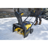 Stanley Akku-Schneefräse (SCSNP460R2-QW), 36Volt (2x18V) schwarz/gelb, 2x Li-Ion-Akku 6,0Ah, 2x Ladegerät