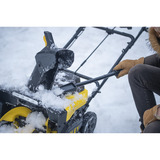Stanley Akku-Schneefräse (SCSNP460R2-QW), 36Volt (2x18V) schwarz/gelb, 2x Li-Ion-Akku 6,0Ah, 2x Ladegerät
