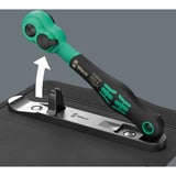Wera 8100 SA 14 Zyklop Comfort Knarrensatz, 1/4", Werkzeug-Set schwarz/grün, 28-teilig, Comfort-Knarre mit Umschalthebel