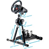 Wheel Stand Pro Deluxe V2, Halterung schwarz, Logitech G29/G920/G25/G27 + RGS