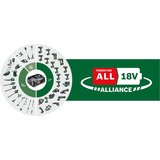 Bosch Heimwerken & Garten Akku-Bohrschrauber EasyDrill 18V-40 grün/schwarz, ohne Akku und Ladegerät, POWER FOR ALL ALLIANCE