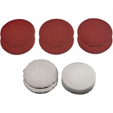EINHELL Polierhauben- / Schleifscheiben-Set, für CC-PO 1100/ 1/ 2 E, Schleif- / Poliermittel 180mm, 6-teilig