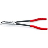 KNIPEX Montierzange gebogen 45°, 2881280, Greifzange rot/schwarz